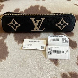 Louis Vuitton Elizabeth Empreinte Pencil Case